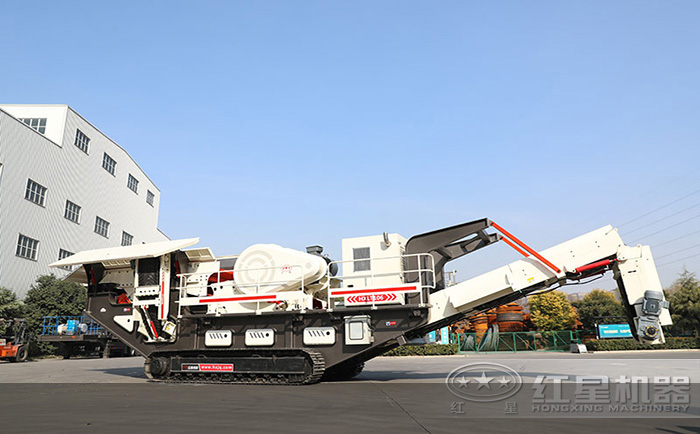 履帶式移動(dòng)破碎站