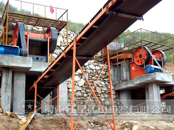 錳礦石破碎篩分