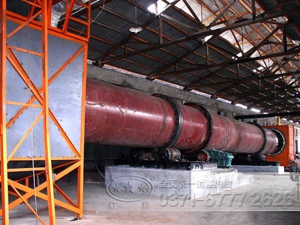 陶粒生產(chǎn)現(xiàn)場