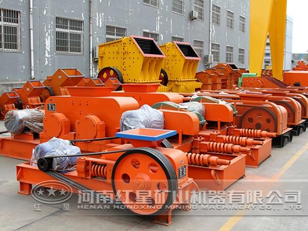 礦渣對輥破碎機