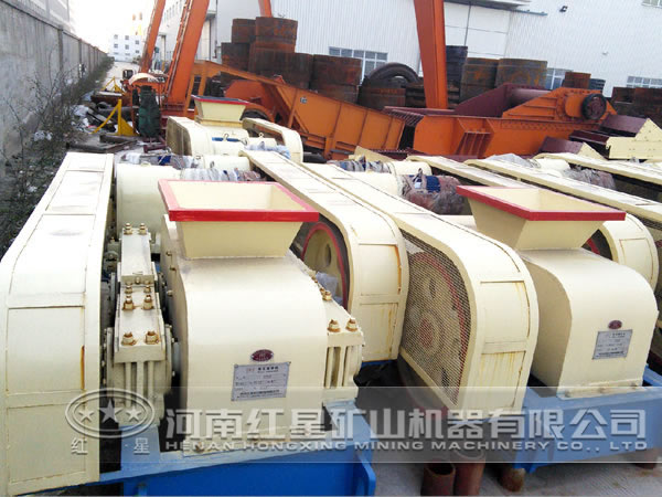 礦渣對輥破碎機