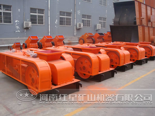 礦渣對輥破碎機
