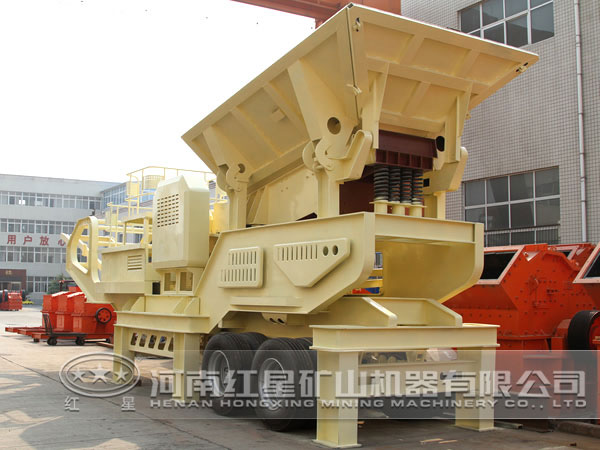 可移動(dòng)煤矸石破碎機(jī)
