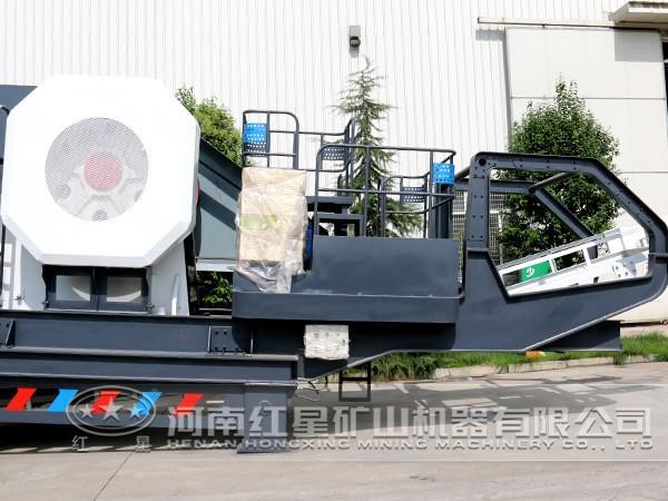 筑垃圾移動(dòng)破碎站