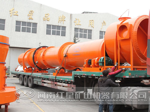 紅星機(jī)器石油焦烘干機(jī)