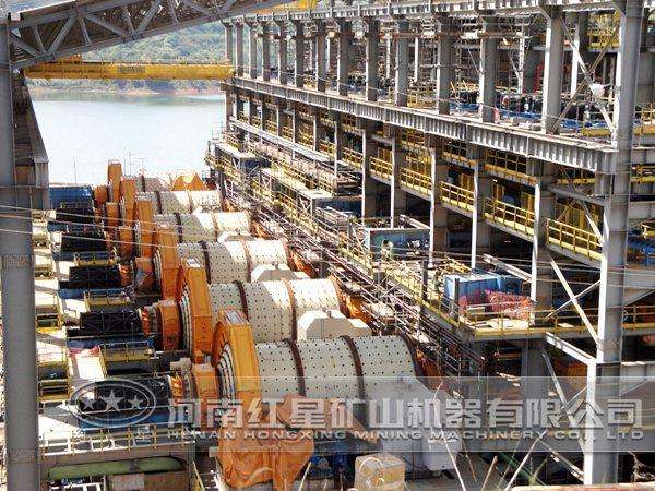 銅礦石加工生產(chǎn)線