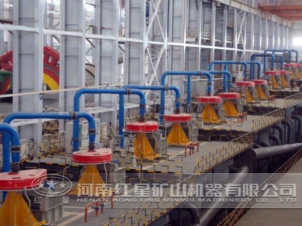 銅藍礦選礦生產(chǎn)線