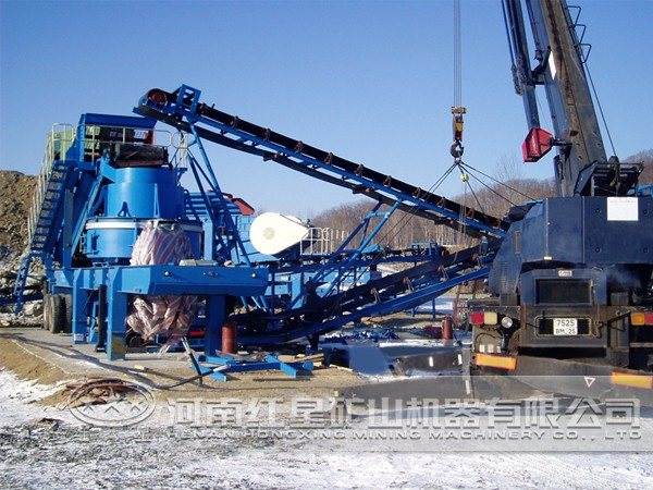 石英巖制砂生產線