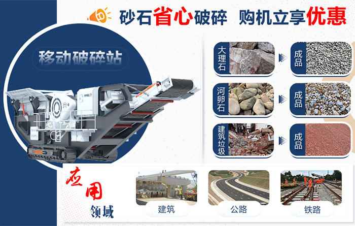 移動破碎站應用領域