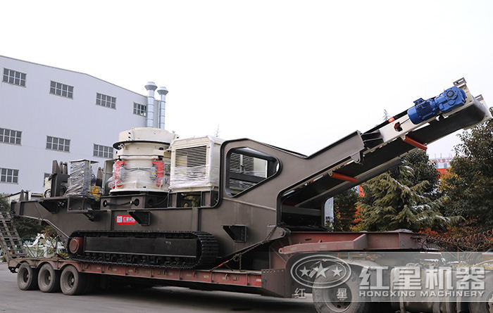 移動破碎站發(fā)貨現(xiàn)場