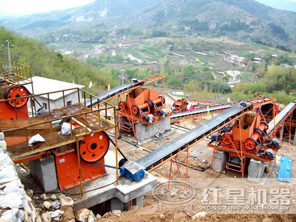 海泡石加工工藝現(xiàn)場(chǎng)