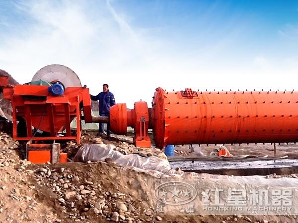 鈦鐵礦選礦工藝現(xiàn)場(chǎng)