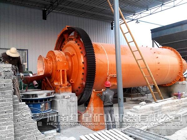 碎磨工藝流程現(xiàn)場