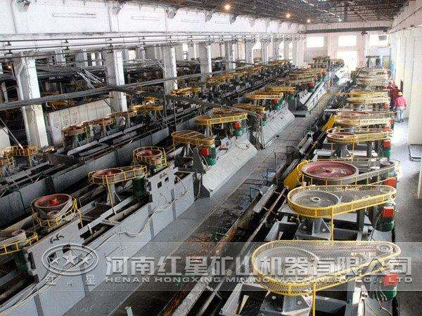 鋰輝石浮選工藝流程現(xiàn)場