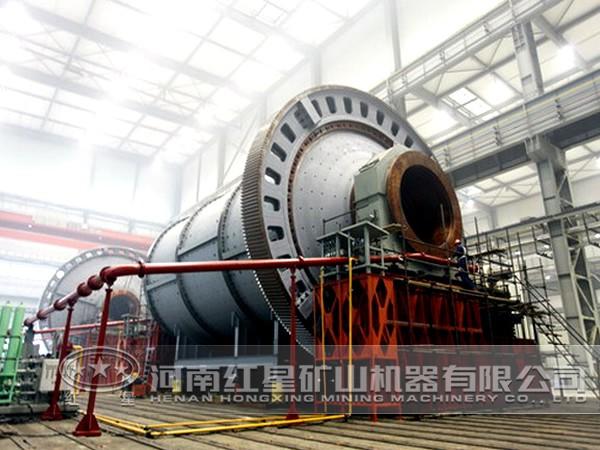 球磨機作業(yè)現場