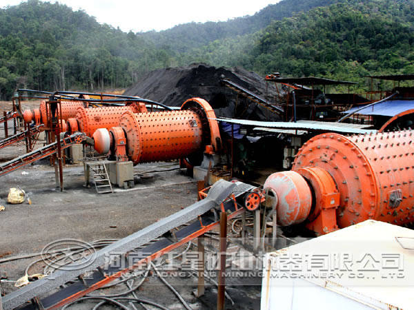 聯(lián)合選礦作業(yè)現(xiàn)場