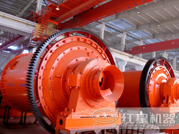 球磨機完工圖