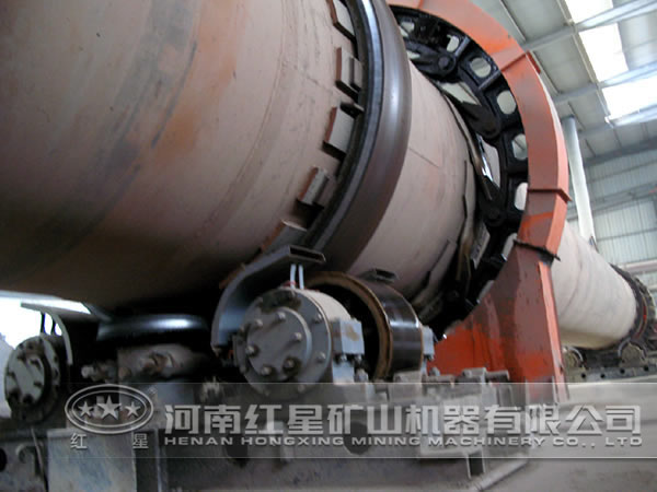 回轉(zhuǎn)窯局部圖