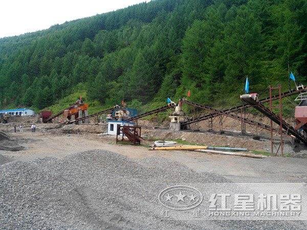 制砂生產(chǎn)線作業(yè)現(xiàn)場