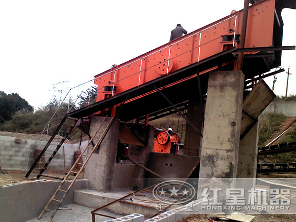 花崗巖破碎生產(chǎn)線