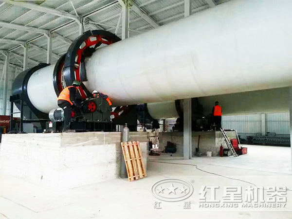 紅星環(huán)保石灰窯現(xiàn)場(chǎng)局部圖