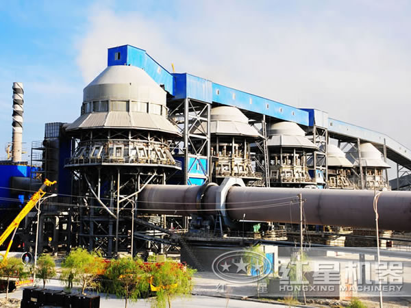 回轉(zhuǎn)窯作業(yè)現(xiàn)場(chǎng)