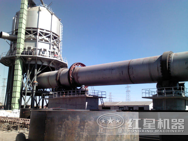 回轉(zhuǎn)窯作業(yè)現(xiàn)場