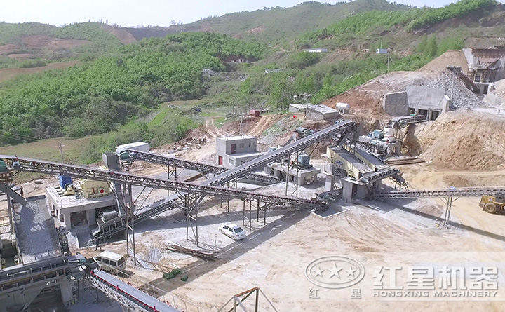 制砂生產(chǎn)線客戶現(xiàn)場(chǎng)