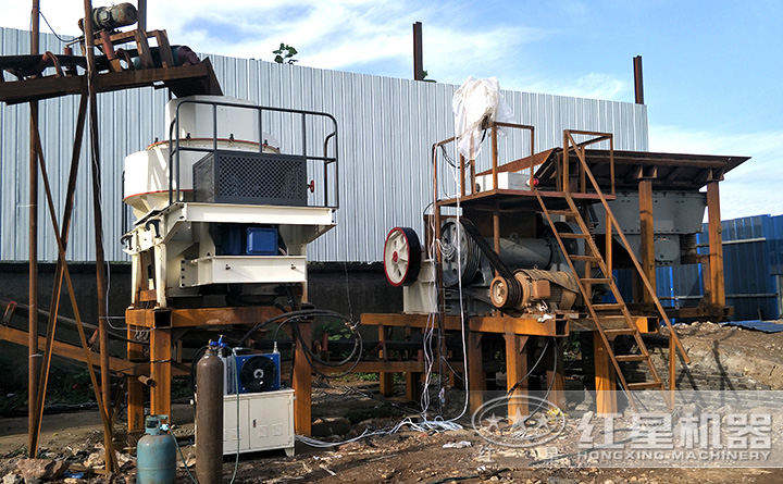 制砂生產(chǎn)線客戶現(xiàn)場(chǎng)