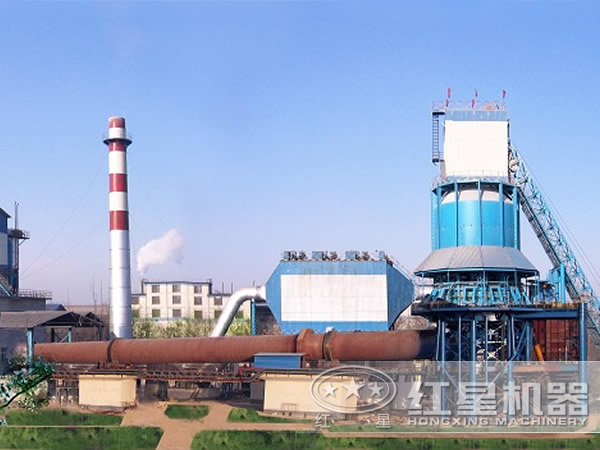 紅星化工回轉(zhuǎn)窯投入生產(chǎn)圖