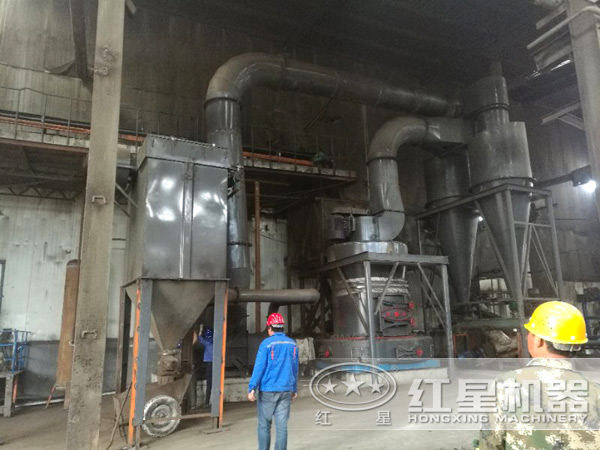 磨粉生產(chǎn)線中的磨粉機(jī)