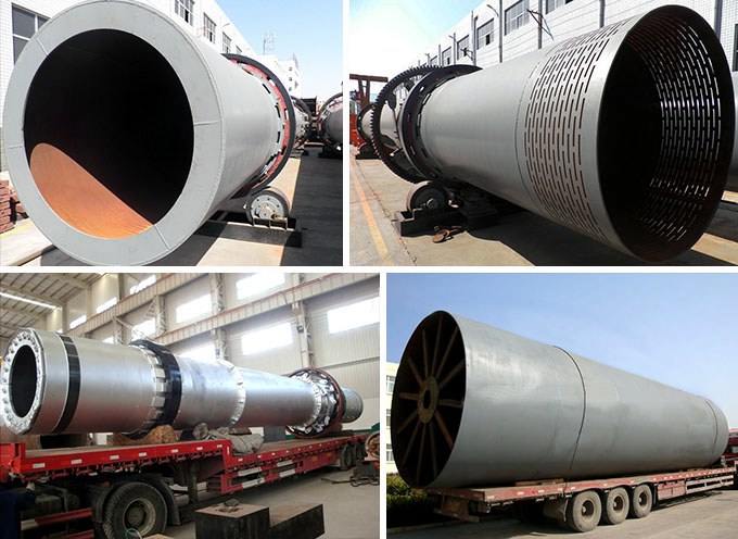 不同角度的單筒冷卻機(jī)