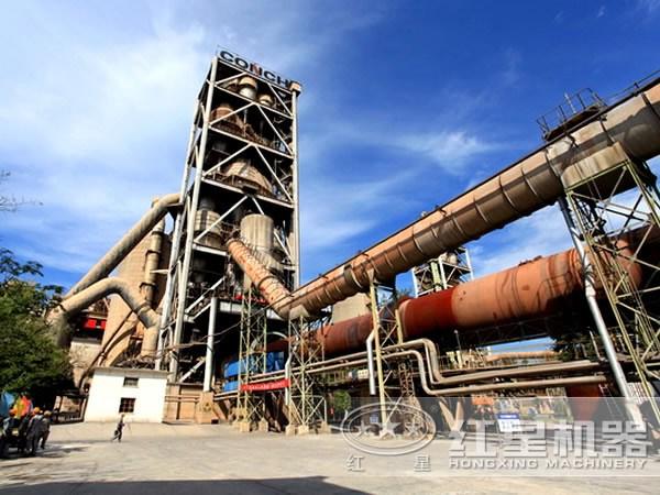 回轉(zhuǎn)窯作業(yè)現(xiàn)場