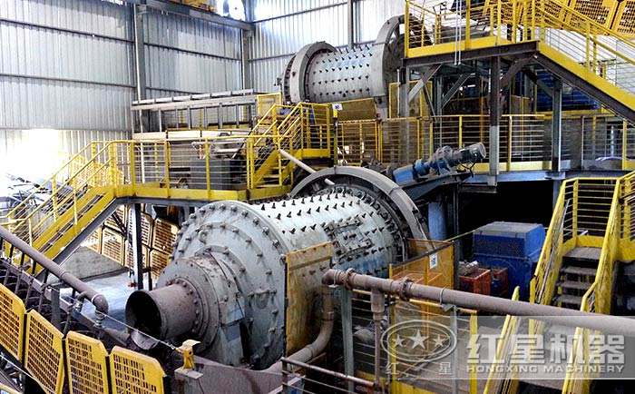 選礦生產(chǎn)現(xiàn)場(chǎng)