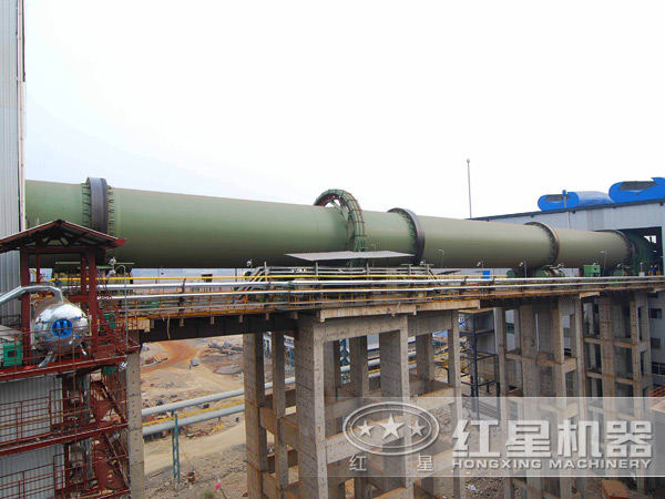 活性石灰生產(chǎn)線局部圖