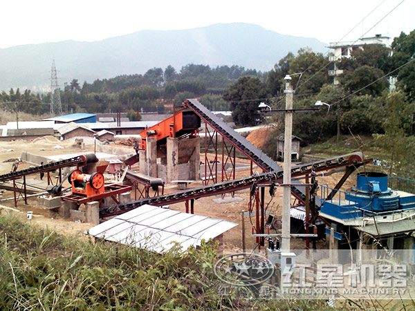 固定式碎石制砂生產線