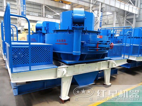 安山巖破碎生產(chǎn)線設(shè)備-制砂機(jī)