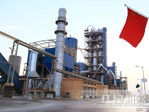 湖南石灰回轉(zhuǎn)窯生產(chǎn)線作業(yè)現(xiàn)場(chǎng)