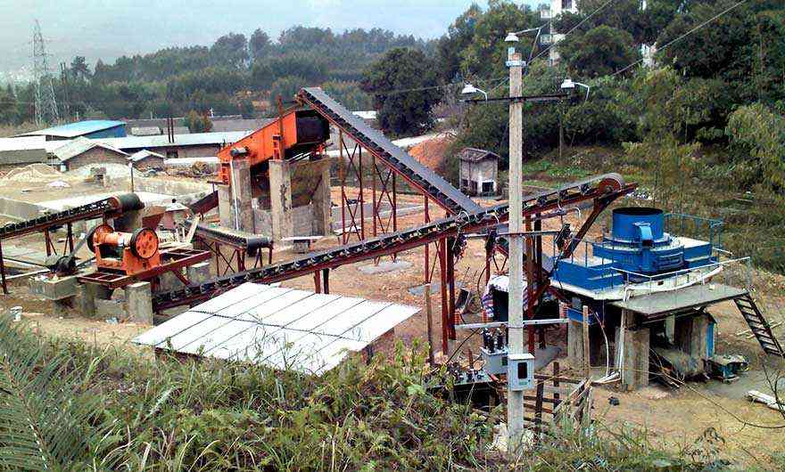 山東時(shí)產(chǎn)400-500噸河卵石制砂生產(chǎn)線案例