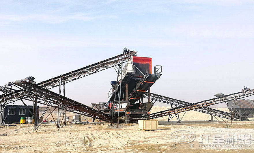 山東某地時產(chǎn)100噸山石制砂生產(chǎn)線案例