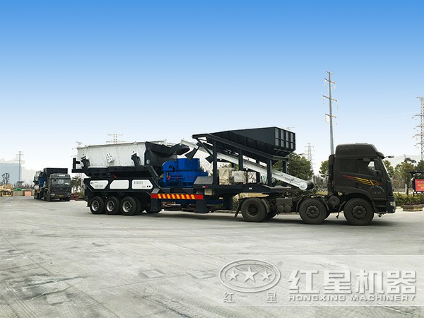 移動制砂破碎站