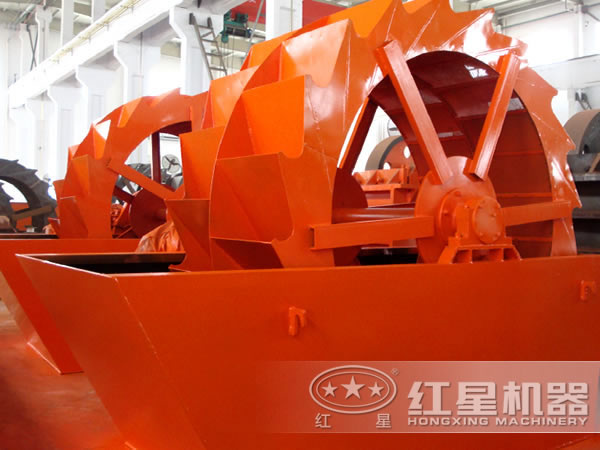 洗砂機生產(chǎn)車間圖