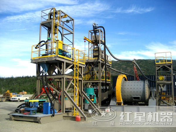 球磨機生產(chǎn)現(xiàn)場