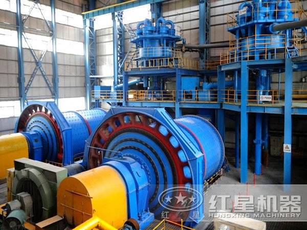 球磨機作業(yè)車間