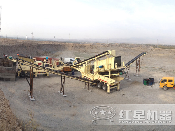 移動(dòng)破碎生產(chǎn)線