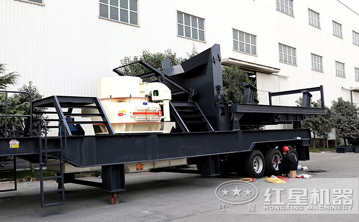 車載式流動(dòng)打沙機(jī)生產(chǎn)圖