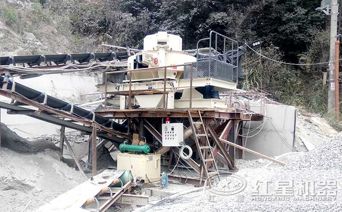 新型環(huán)保制砂機圖