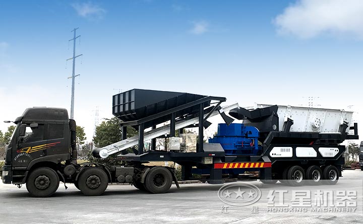 紅星車載式打沙機(jī)發(fā)貨現(xiàn)場圖