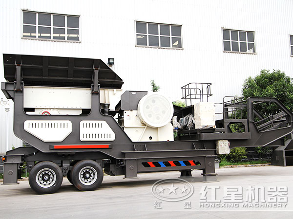 移動式建筑垃圾破碎站