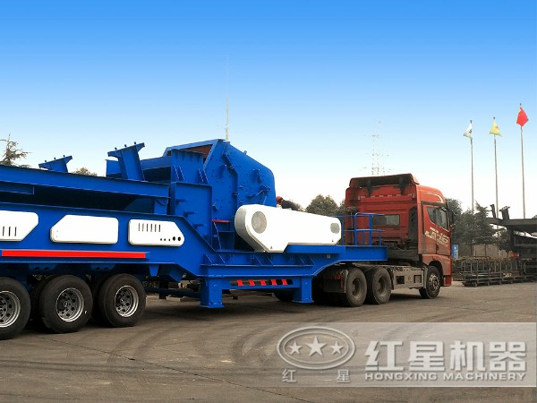 紅星車載式打沙機(jī)發(fā)貨現(xiàn)場圖